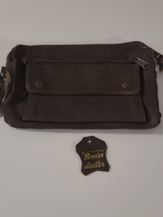 Handbags - Wilsons Suede & Leather Wrislet